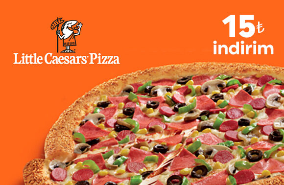 Little Caesars 15TL İndirim Kuponu