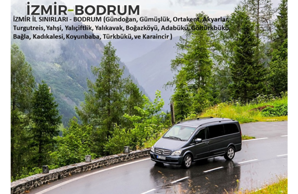 İzmir-Bodrum (2.Bölge) Şehirler Arası Transfer Hizmeti
