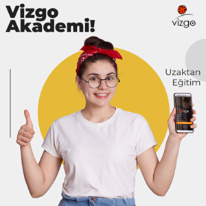 Vizgo Akademi Online (Uzaktan Eğitim) 1 yıllık Abonelik Paketi