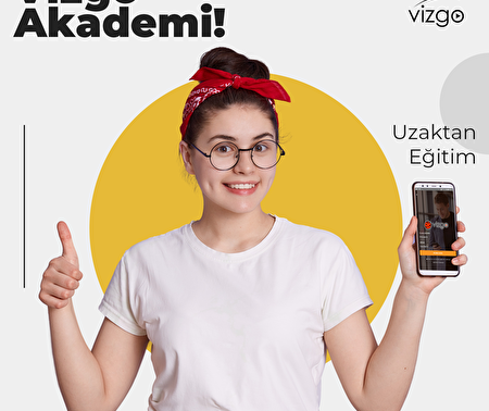 Vizgo Akademi Online (Uzaktan Eğitim) 1 yıllık Abonelik Paketi